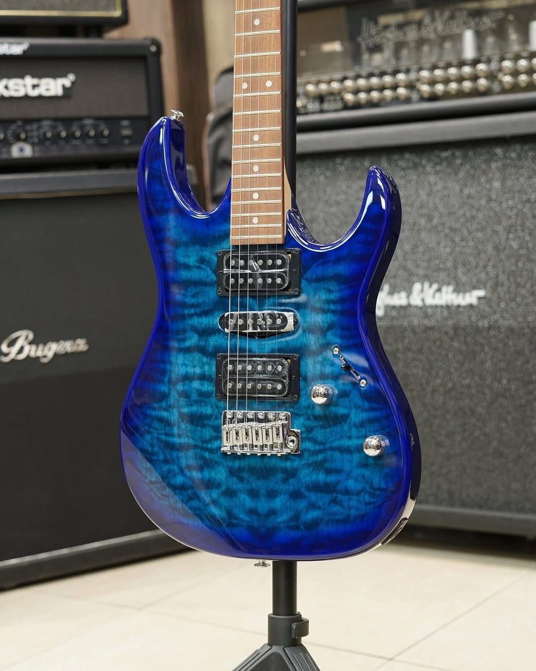 Đàn Guitar điện Ibanez Gio GRX70QA-