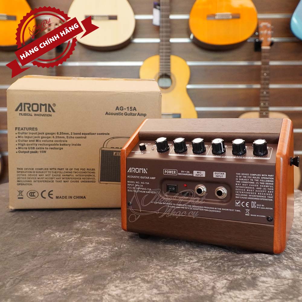 Amply Guitar AROMA AG-15A 3