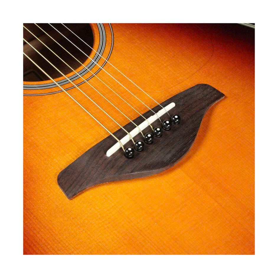 Đàn Guitar Acoustic Yamaha FS-TA BROWN SUNBURST 4