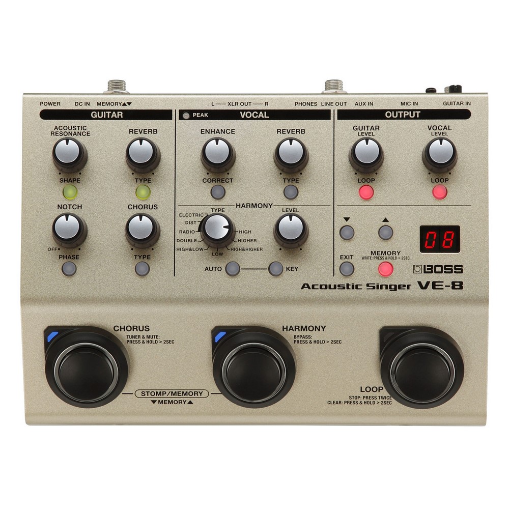 Effect Guitar Boss VE8 0