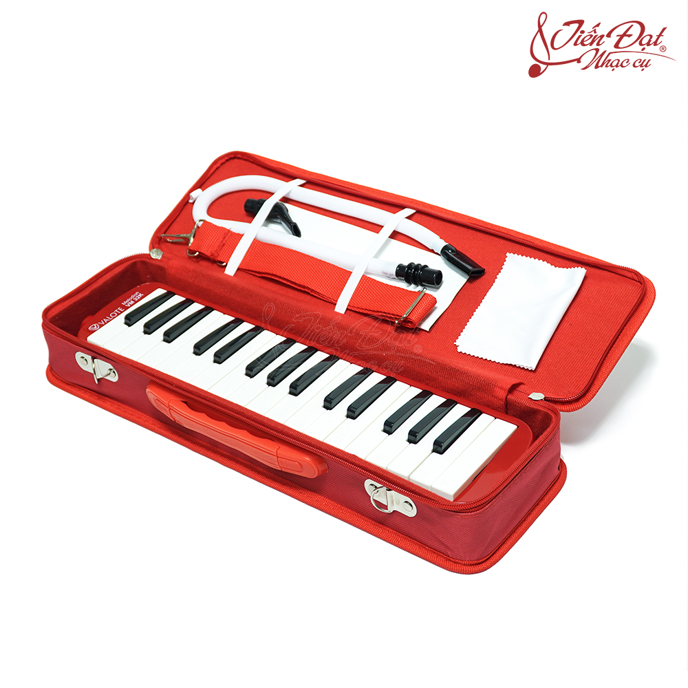 Kèn Melodion Valote VM-32K (Red) Hộp vải 16