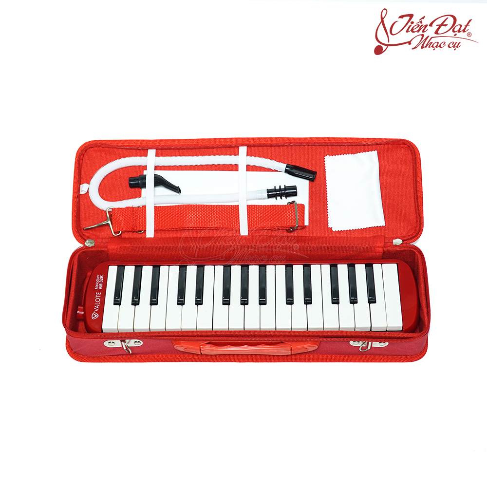 Kèn Melodion Valote VM-32K (Red) Hộp vải 15