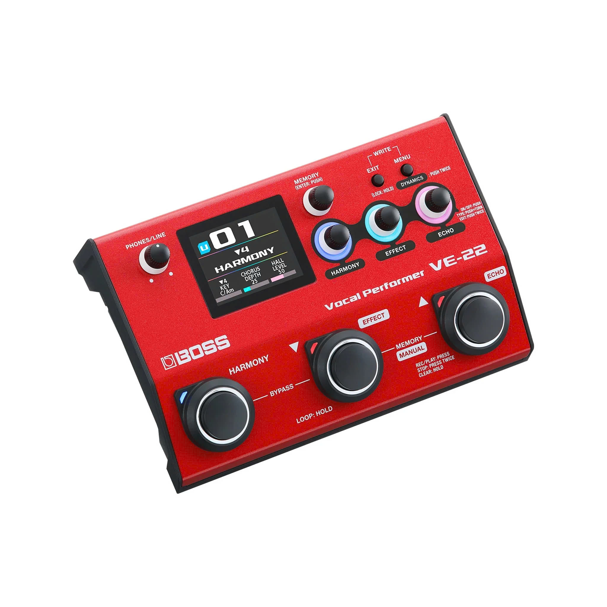 Pedal Vocal Boss VE-22 - Vocal Performer 1