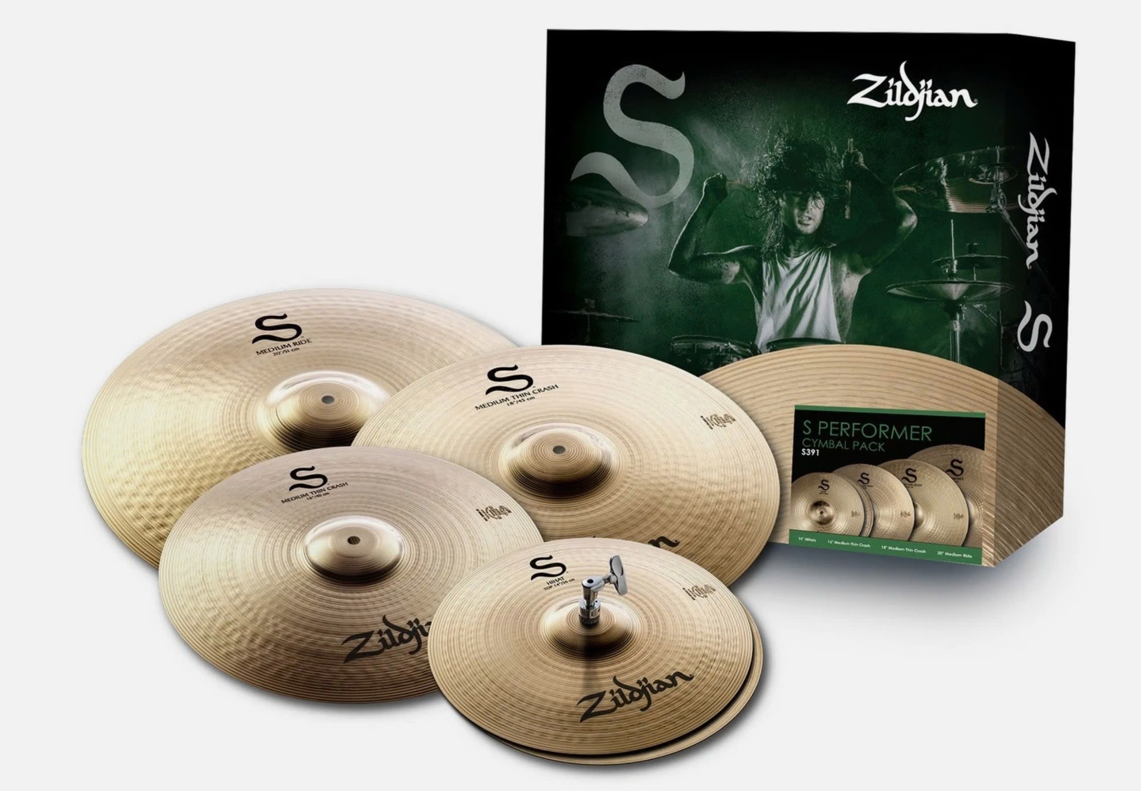 Bộ lá ZILDJIAN S SERIES PERFORMER S391